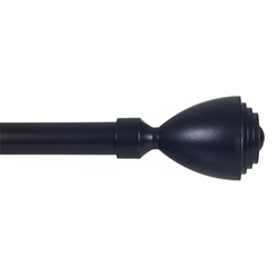 Black Colour Spear Design Curtain Rods Chennai